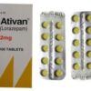 Ativan Lorazepam Tablet 2mg